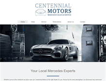 Tablet Screenshot of centennialmotorsatl.com